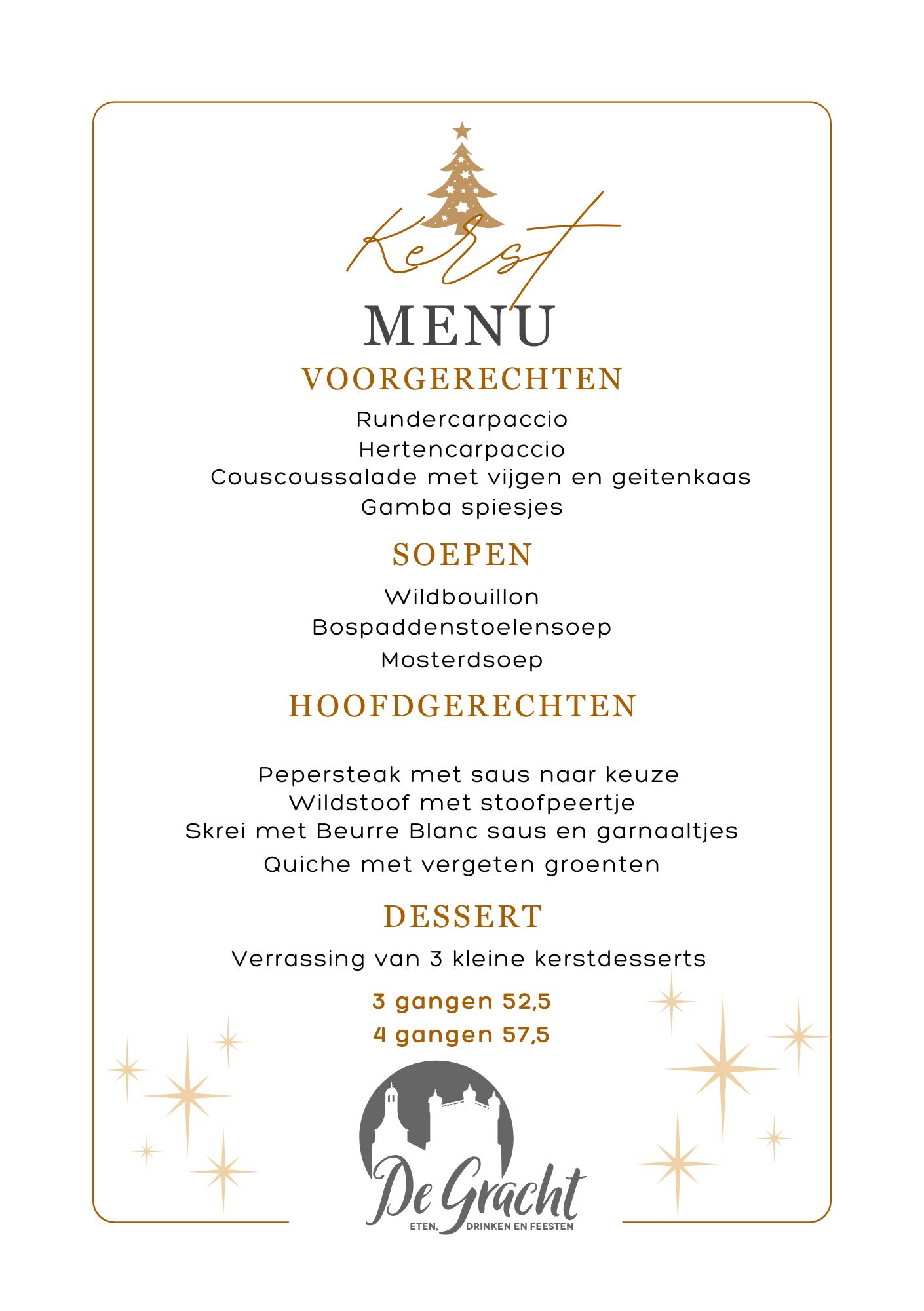 kerstmenu a5